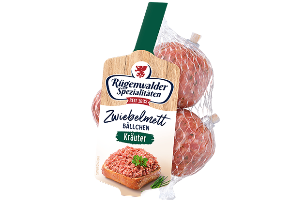 Zwiebelmett Bällchen Kräuter