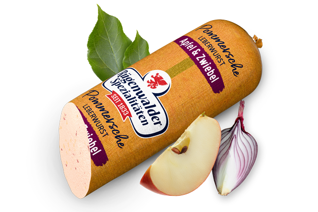 Pommersche Leberwurst 800g Apfel & Zwiebel