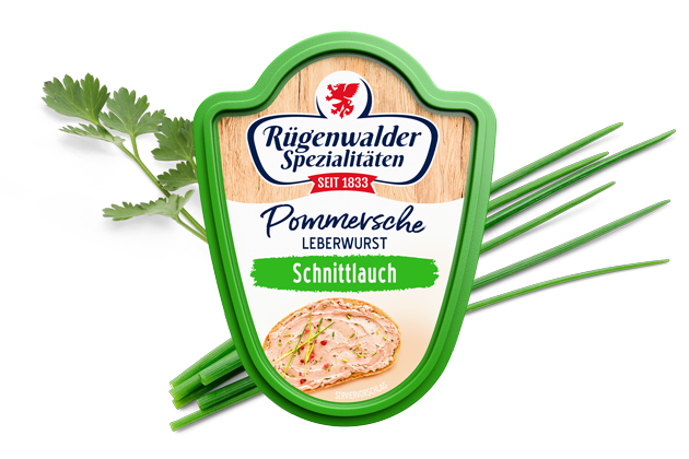 Pommersche Leberwurst 125 g Schnittlauch