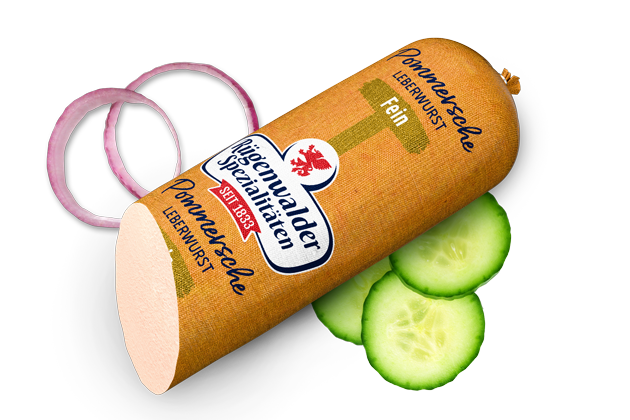 Pommersche Leberwurst 800g fein