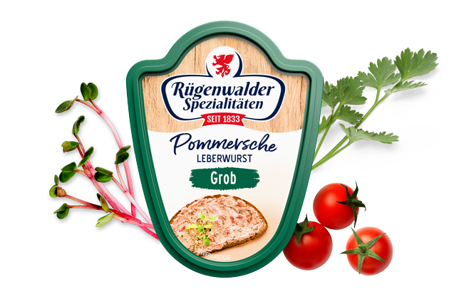 Pommersche Leberwurst 125g grob