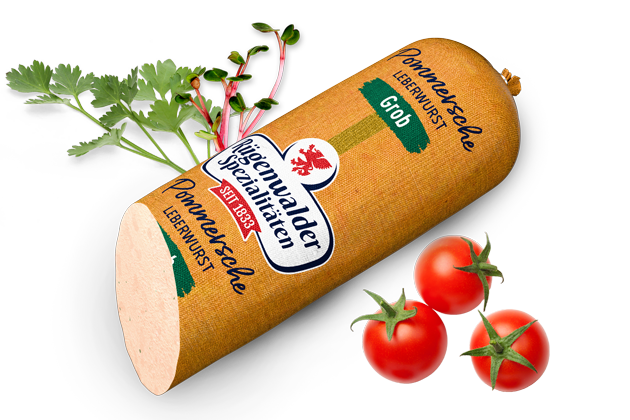 Pommersche Leberwurst 800g grob